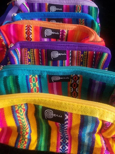 PEROU : Trousse À Crayons Roulée, Trousse À Crayons Schlamper, Inka Manta 18cm