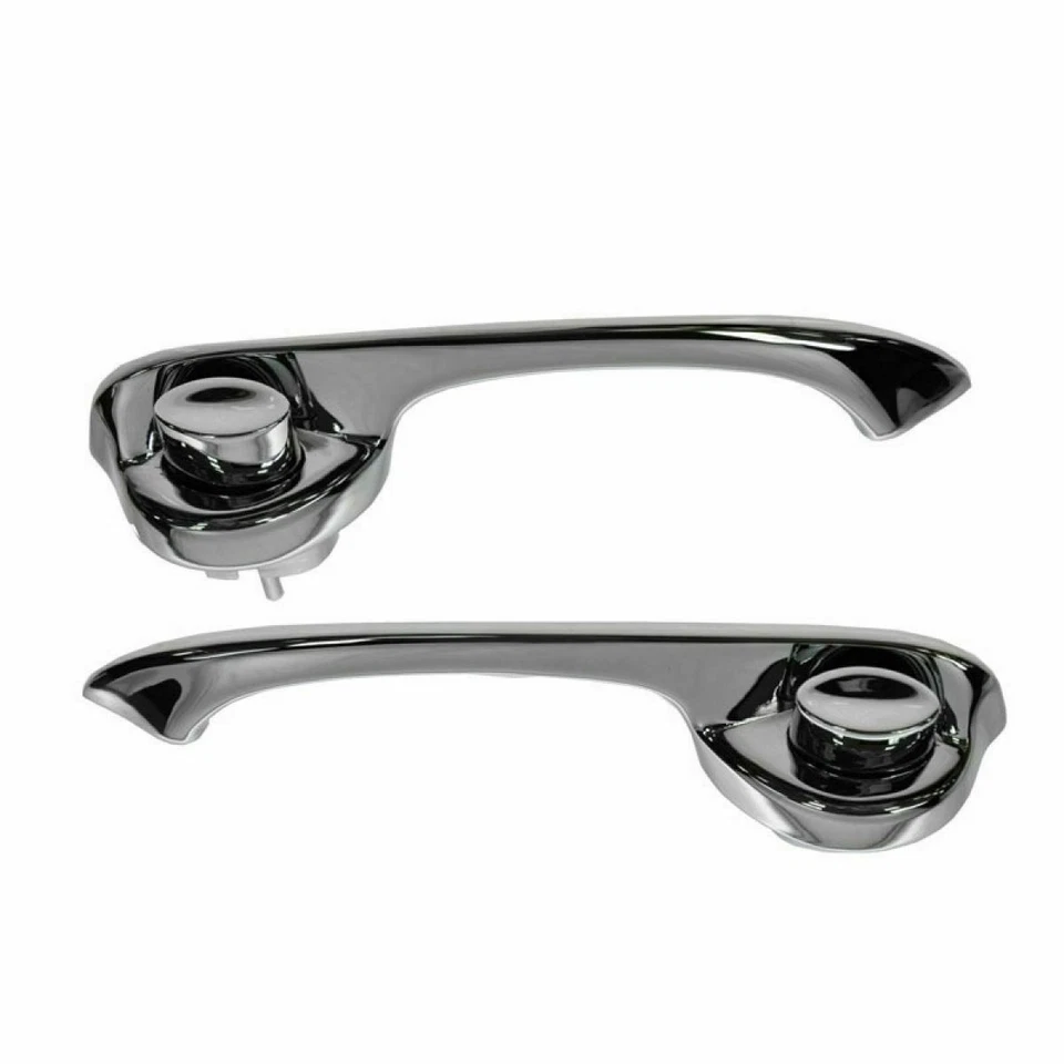 Juego de manijas de puerta exteriores cromadas para Camaro Firebird 1967-1969 3064224 3064225 Foto 2 de 4