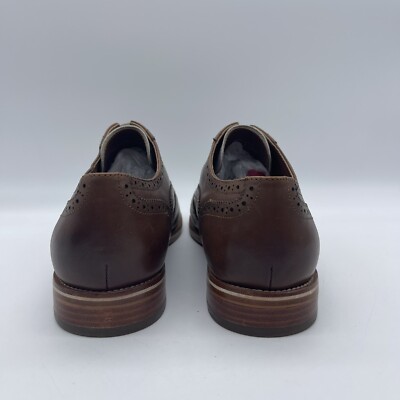 BRAND NEW Warfield & Grand 209105 Men\'s Brown Wingtip Oxford Shoes Size 9 Warfield & Grand Hastings Men Shoes Brown Leather Oxford  main image 4