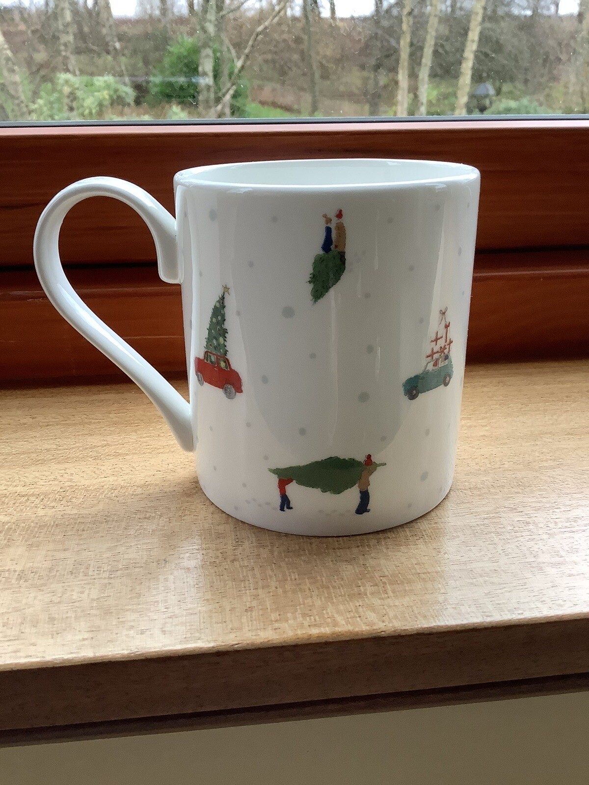 Sophie Allport Home for Christmas Standard China Mug, BNWT, Gift Boxed