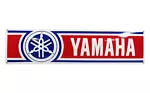 Enamel plaque YAMAHA 20x80 cm LOGO collectable sign motorcycle metal emblem
