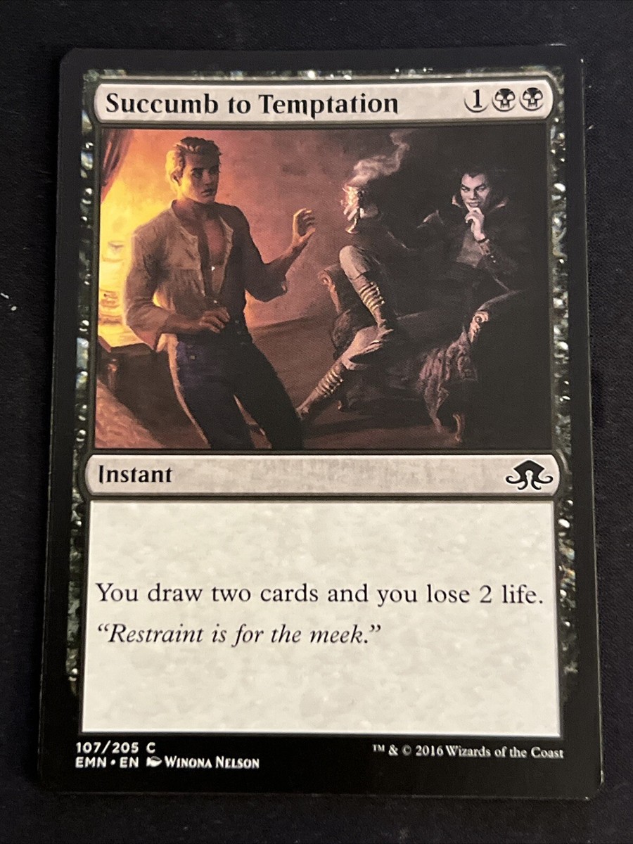 1x Succumb to Temptation (107) Eldritch Moon LP MTG Magic the