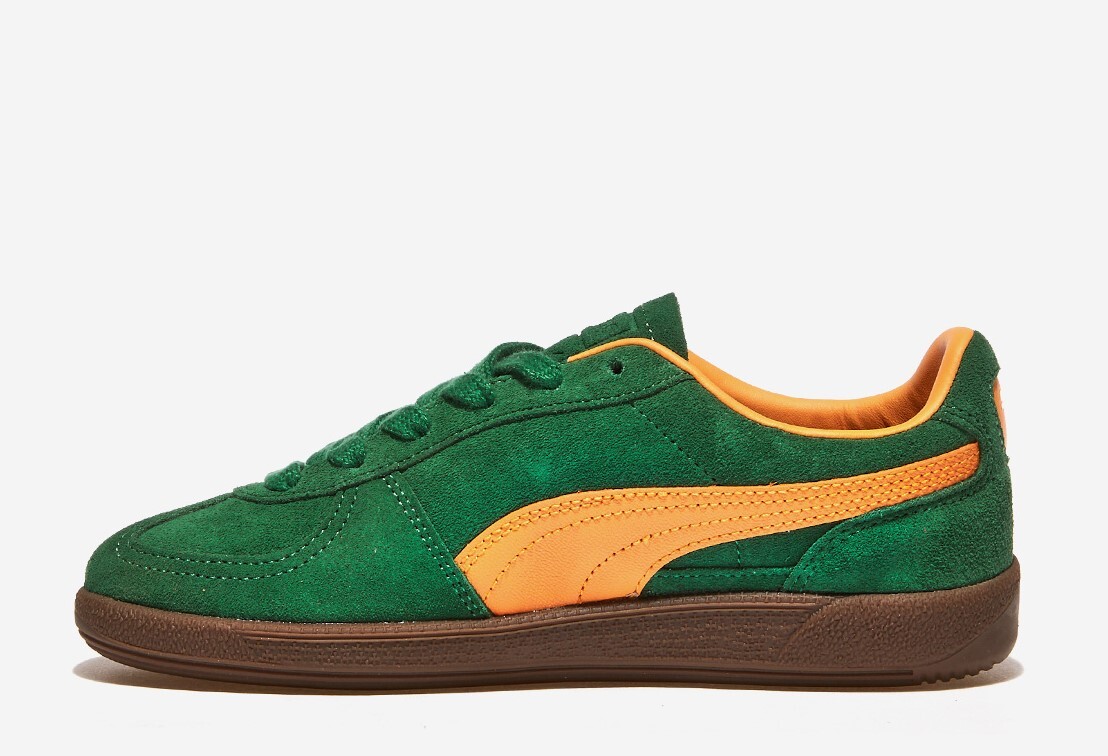 PUMA Palermo Vintage OG men's shoes 39646305 green SUEDE image 3