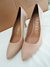 calvin klein gayle pumps desert sand