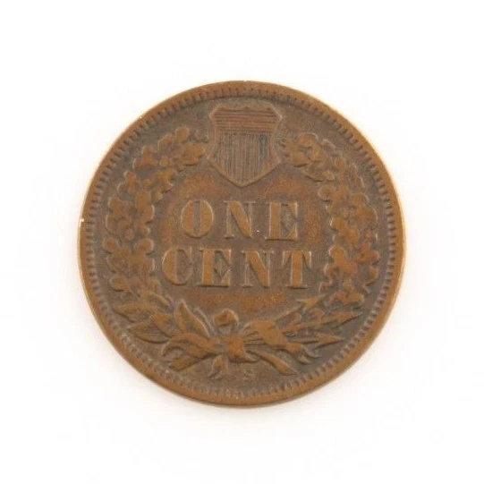 1909-S Indian Head Cent Penny 1c (VF) Very Fine Condition   - Image 2 of 3
