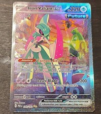 Iron Valiant ex 249/182 SV04: Paradox Rift Ultra Rare Holo Full Art Eng on eBay