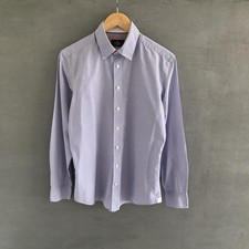 Men Hackett shirt multicolor cotton 38/M/46