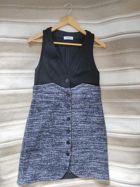 Women Sonia Rykiel Dress Black Wool 36