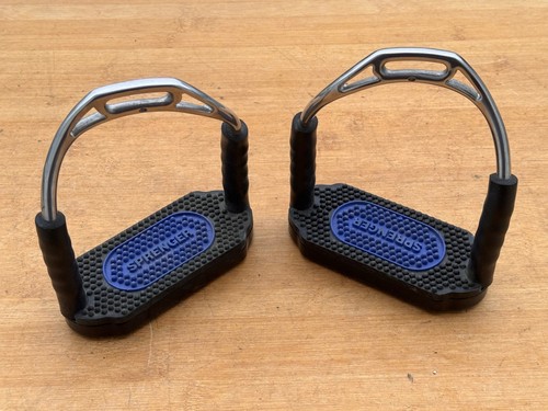 Herm Sprenger Bow Balance English Saddle Stirrups 4.25" ~ Gently Used