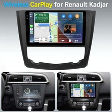 4+64GB F&uuml;r Renault Kadjar 2015-2022 Android 15 Carplay Autoradio GPS Navi DSP FM