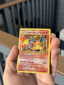 ポケモンカードゲーム Oldback Charizard Heavy Holo Bleed Charizard Holo Bleed | eBay