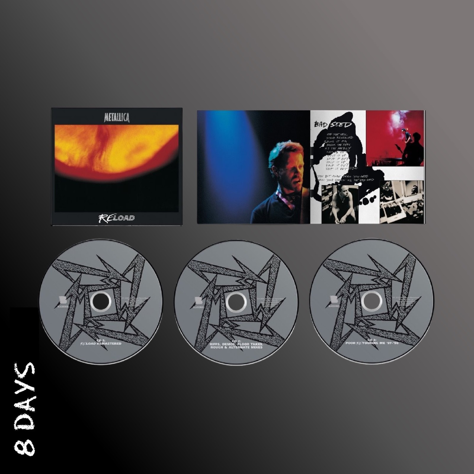 Metallica - ReLoad (Remastered) - 3CD - Presale Ships By 26/6/26