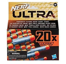 NERF Ultra One 20 Dart Refill Pack Farthest Flying Nerf Darts Ever NEW IN BOX