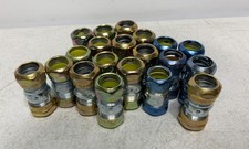 Topaz 1/2" EMT Compression Coupling Zinc Plated Steel lot of 19