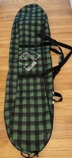 Burton 166 Snowboard Travel Bag 67  Length - Green  Black Plaid