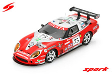 SPARK - 1:43 SCALE - Corvette Callaway No.75 Le Mans 24H 1995 - S4381