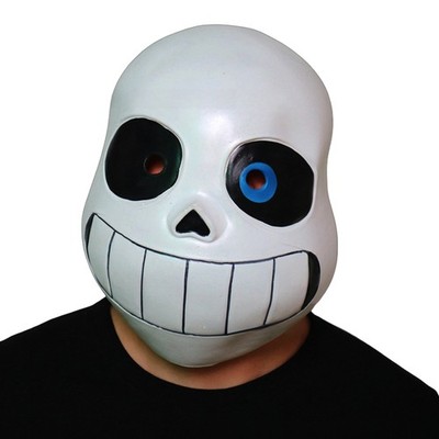 Sans Mask Undertale Spiel Skelett Cosplay Kostüm Anime Requisite Overhead
