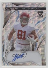 2023 Leaf Eclectic Flash Auto Silver Wave 2/5 Cameron Latu #FA-CL1 Auto 6k8