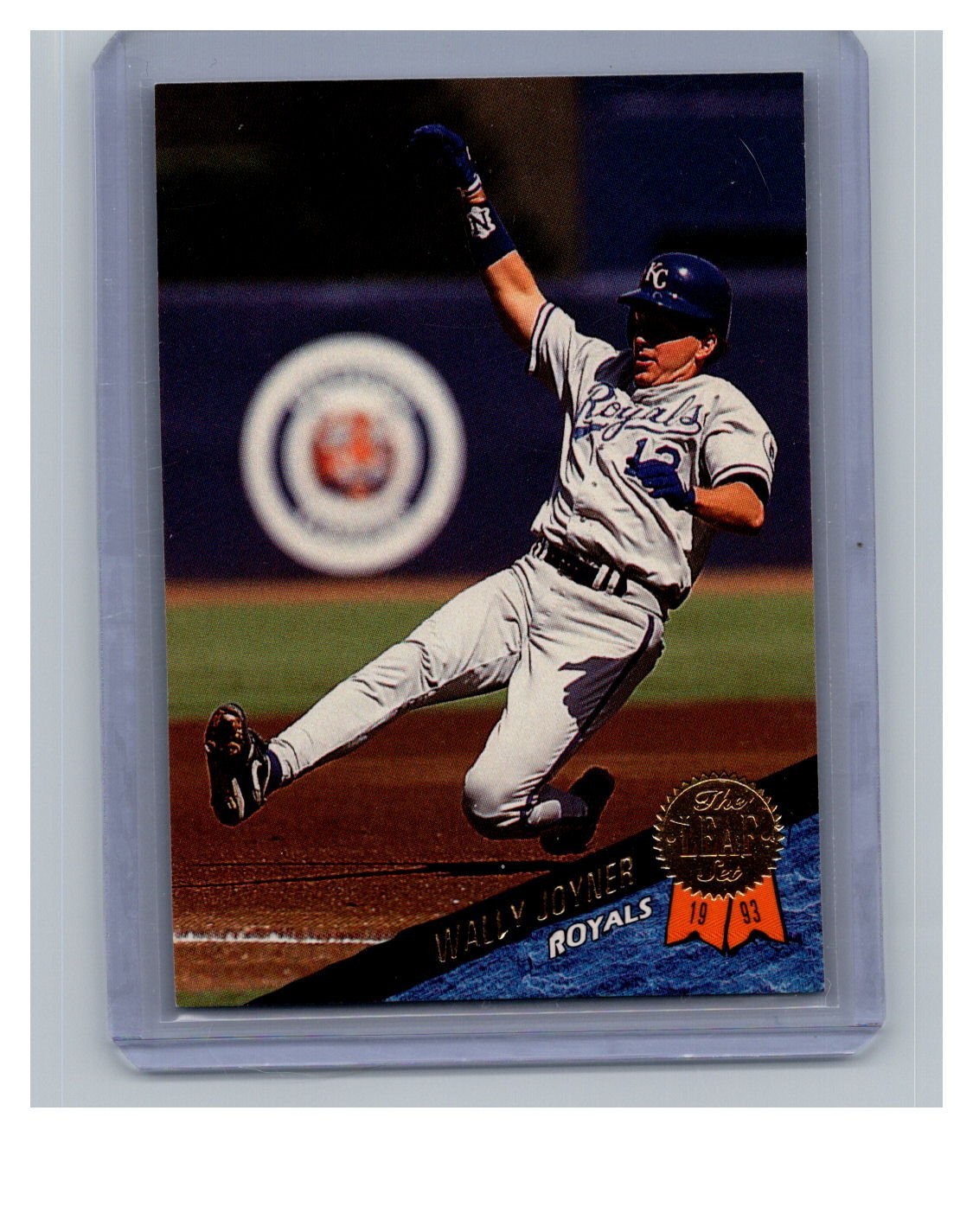 Wally Joyner #376 Baseball Cards 1993 Leaf trading card — raw and PSA graded price guide