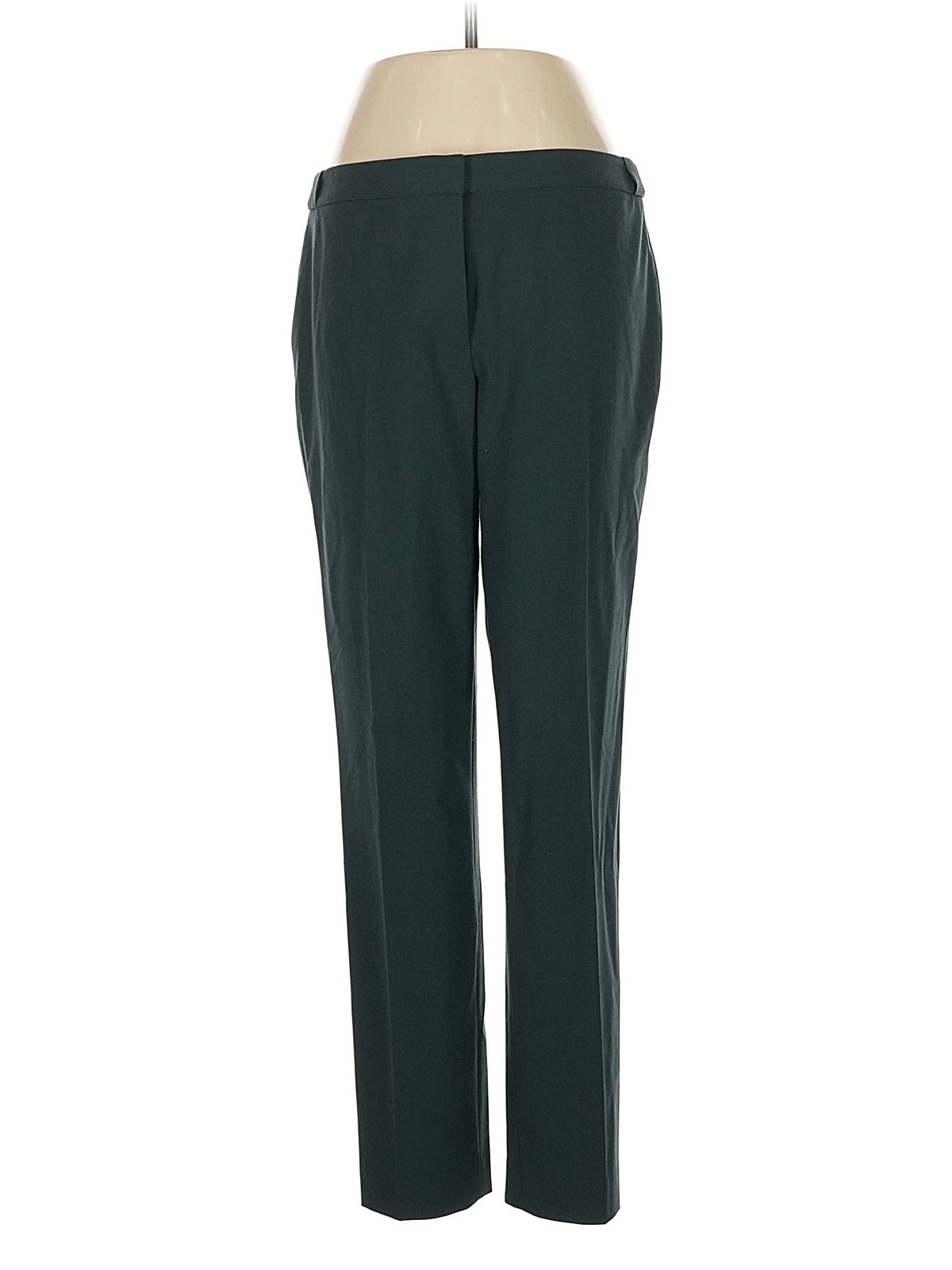 Calvin Klein Women Green Dress Pants 8 Petites