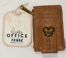 Walt Disney Company Store D23 2026 Walt's Office Leather Wallet W.E.D.