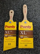Purdy XL-Sprig 3", XL-Cub 2.5 Angle Brushes (Set Of 2)