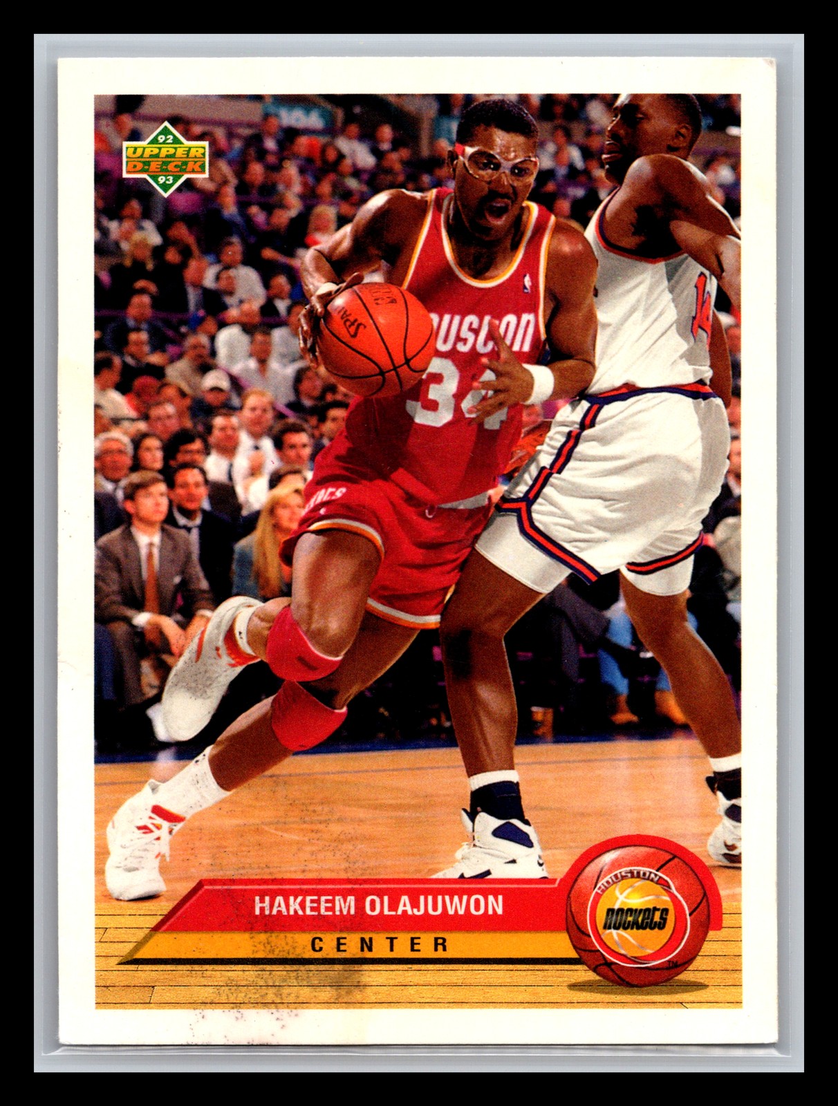 Hakeem Olajuwon #P15 Basketball Cards 1992 Upper Deck McDonald's trading card — raw and PSA graded price guide