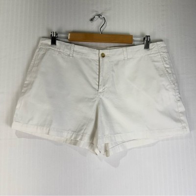 Polo Ralph Lauren Classic White Shorts Women's Size 10 Preppy Coastal Nautical