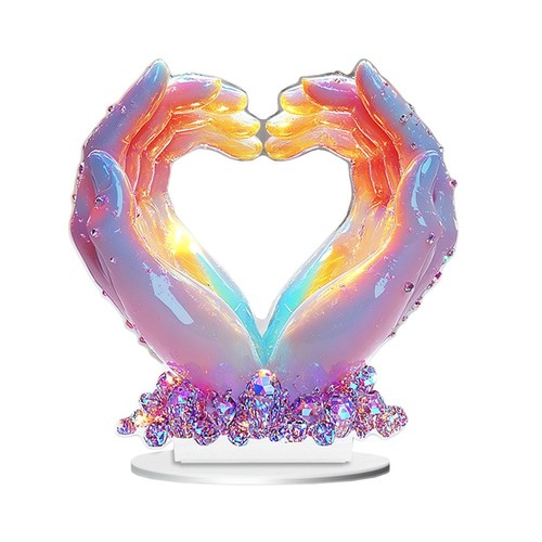 Acrylic Keepsake Ornaments Perfectly Designed for Valentine's Celebrations - Picture 5 of 10