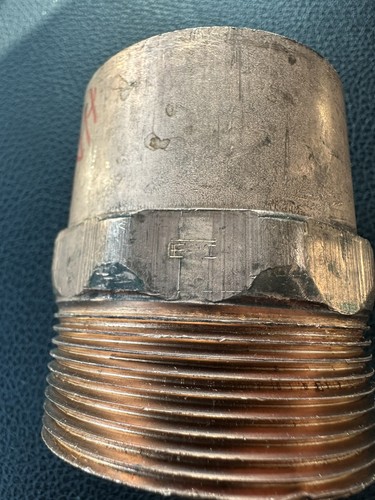 Mueller 2" Copper Male Adapter x Sweat Solder Joint NPT Tapered Threads