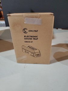 OWLTRA Electronic Mouse Trap 4 AA Batteries Not Included
