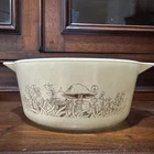 PYREX VINTAGE ~ FOREST FANCIES ~ 475-B - 2.5 Quart~ CASSEROLE DISH ~ CORNING USA