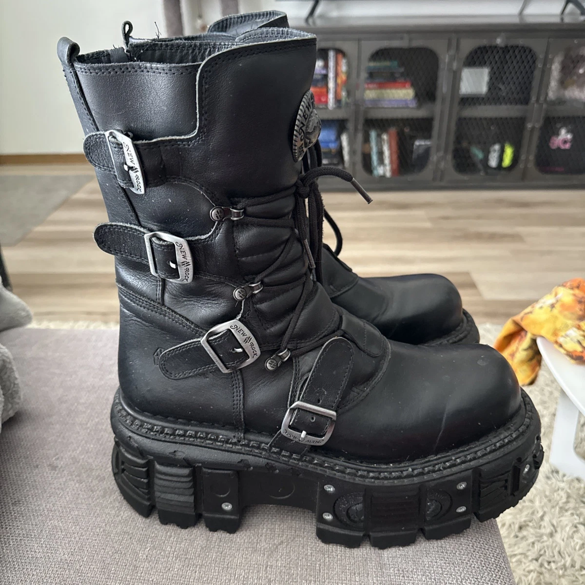 靴 new rock size 39 New Rock Boots for Men for sale | eBay