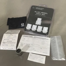 OEM Mazda McGard Wheel Lock Key ID Card Mazda Pouch C9N1-V9-740 No Lugs Included