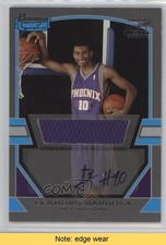 2003-04 Bowman Signature Silver 140/249 Leandro Barbosa #92 Auto READ 2d0