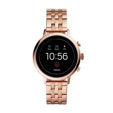 Fossil Gen 4 Smartwatch Venture HR 40mm - Rose Gold-Tone Stainless Steel