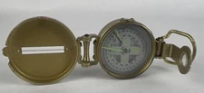 Vintage "Kiffe" Military Style Lensatic Compass Japan Liquid Filled Rare