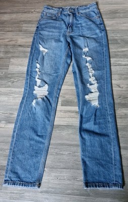 C&A CLOCKHOUSE Jeans Denim HIGH RISE STRAIGHT hellblau   ڿڰۣ  Gr. 38 so cool NEU