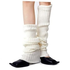 Leg Warmers for Women, 80s Party Ribbed Knit Dance Sports Women Juniors Neon