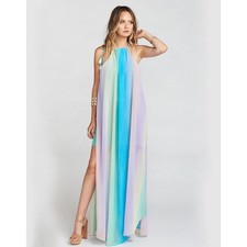 Show Me Your Mumu Rochester Maxi Dress in Whimsy Wonder Sz M Fairy Pastel