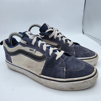 Vans Filmore Mens Size 8 Dress Blue Suede Sneaker Shoes Casual Walking Skating