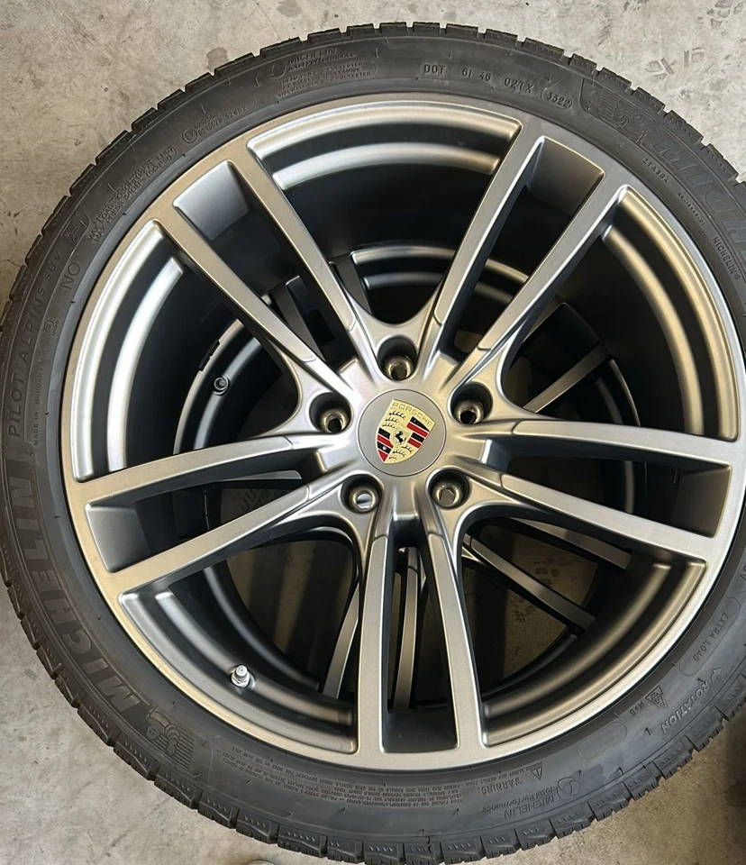 Original 21" Porsche Cayenne Winterräder mit Michelin Bereifung - Bild 4 von 4