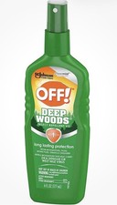 OFF Deep Woods INSECT REPELLENT VII Liquid Spray For Mosquitos, Ticks, Etc 6 oz