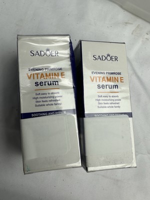 2 Sadoer Evening Primrose Vitamin E Serum Soothing & Repair 1.05 fl oz Hydrating