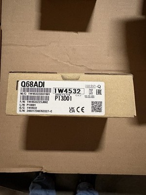Mitsubishi Electric Q68ADI MELSEC-Q PLC Input Output Module Q68ADI MPN