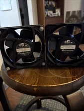 2 PAMOTOR/SYSTEM PAPST  #4600X  FAN (DIE-CAST, 115VAC, 4.68” SQ. x 1-1/2”W) K128