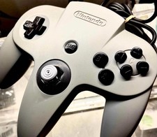 Nintendo 64 N64 OEM Controller Blackout Set - Buttons, Gate, Stick Dyed Black