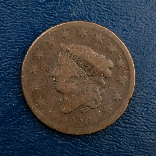Photo of a 1826-P Large Cent from an eBay listing that sold on Jul 16, 2026