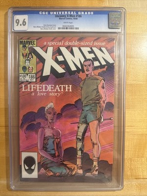 Uncanny X-Men #186 Marvel Comics, 10/84 CGC Universal Grade 9.6 WHITE Pages
