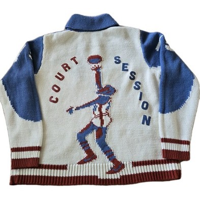 Nike Phil Knight Pro Club Varsity Sweater Bv4615-110 RARE Size